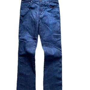 Nudie Jeans Co W30 L34 Dark Wash Slim Straight Stretch Denim Mens Premium Jeans